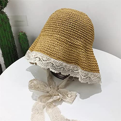 Chapeau de soleil souple et pliable en dentelle au style décontracté