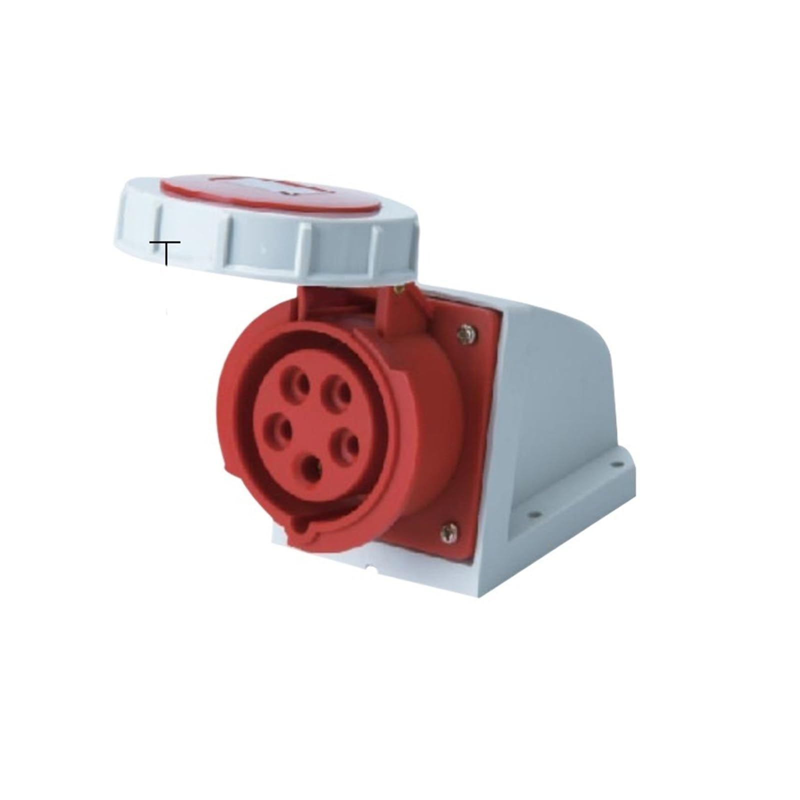 IVEKYKIBC Waterproof Industrial Plug Connector 3-core 4-core 5-core 16A/32A Aviation Socket 1-Piece IP67(XM-1152)