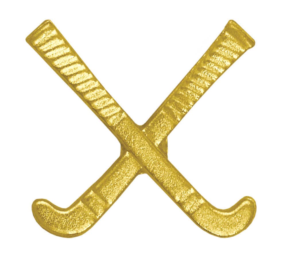 Sports Chenille Lapel Pins: 44 Varieties - Bright Gold - Unisex - Clutch Back