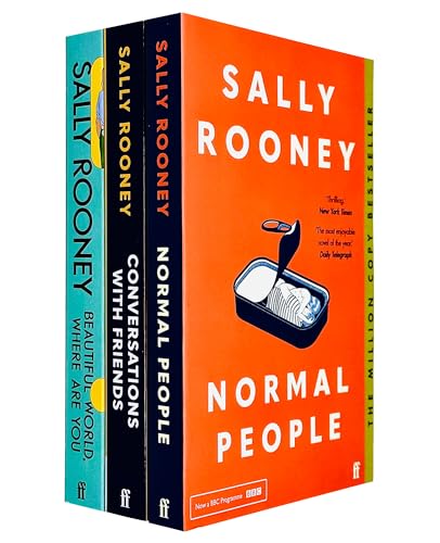 Sally Rooney Collection 3 Books Set (Conversations with Friends, Normal People & Beautiful World, Where Are You)