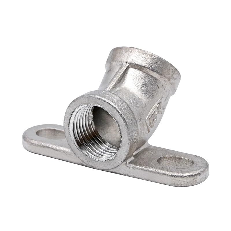 5pcs Thicken Stainless Steel Piglet Water Nipple 1/2 Inch Pig Automatic Waterer Drinker Nipple Head Farm Watering Supplies(Connector)