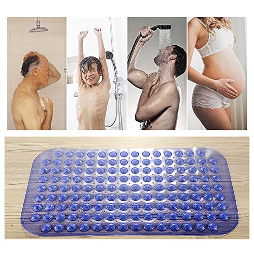 Tapis de bain antidérapant avec ventouses lavable en machine PVP - 8