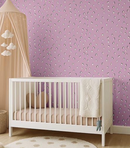 Papier peint pingouin facile à poser pour décorer un mur d'enfant - 5