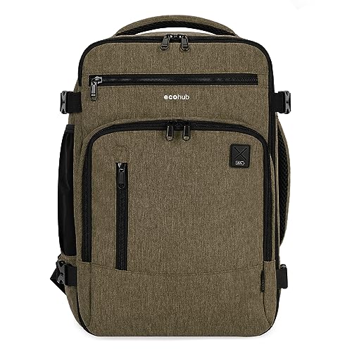 Ecohub Ryanair Mochila Viaje Cabina Avion 40x20x25 Maletas De Viaje Cabina Bolsa De Viaje Bolso Del Ordenador Portátil Maleta De Mano Under Seat Eco Pet Mochila Para Equipaje De Mano 20l Marrón Ecohub Ryanair Mochila Viaje Cabina Avion 40x20x25 Maletas De Viaje Cabina Bolsa De Viaje Bolso Del Ordenador Portátil Maleta De Mano Under Seat Eco Pet Mochila Para Equipaje De Mano 20l Marrón