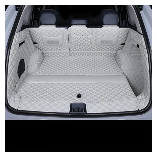 Tapis coffre voiture en cuir pour E.MAS 7 plateau sol protection arrière