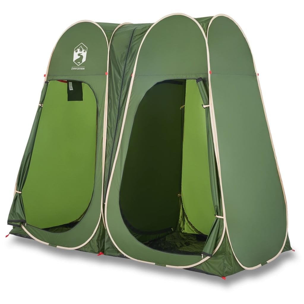 ShGaxin Sichtschutzzelt Grün Pop-Up Wasserdicht, Duschzelt Camping, Toilettenzelt, Campingtoilette, Heckzelt, Campingklo - 4004137