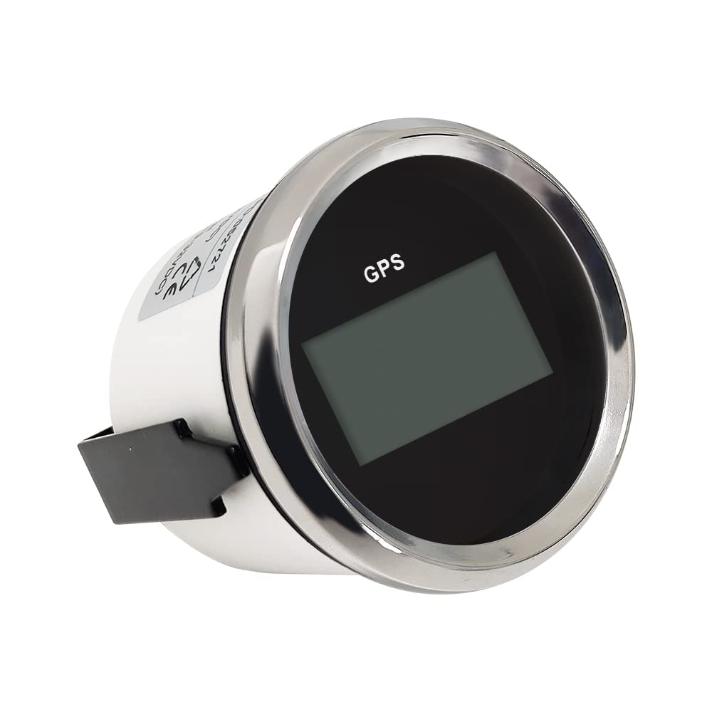 ELING wodoodporny 52mm cyfrowy prędkościomierz GPS do samochodów ciężarowych łodzi 9-32 V