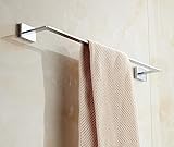Matériau : Cuivre Porte-Serviettes unipolaire Toilette Serviette Pole Unipolaire Double Pole Serviette Pôle Pas de poinçonnage, cuivre 30