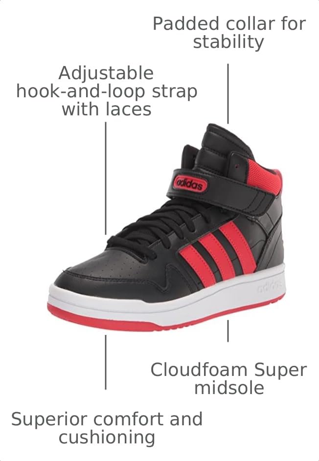 Image of adidas Men's Postmove Mid Basketball Shoes