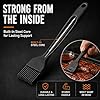 Ortarco Silicone Basting Pastry Brush for Baking Cooking Bbq Grill Spread Oil Butter Sauce 2 Pack #2