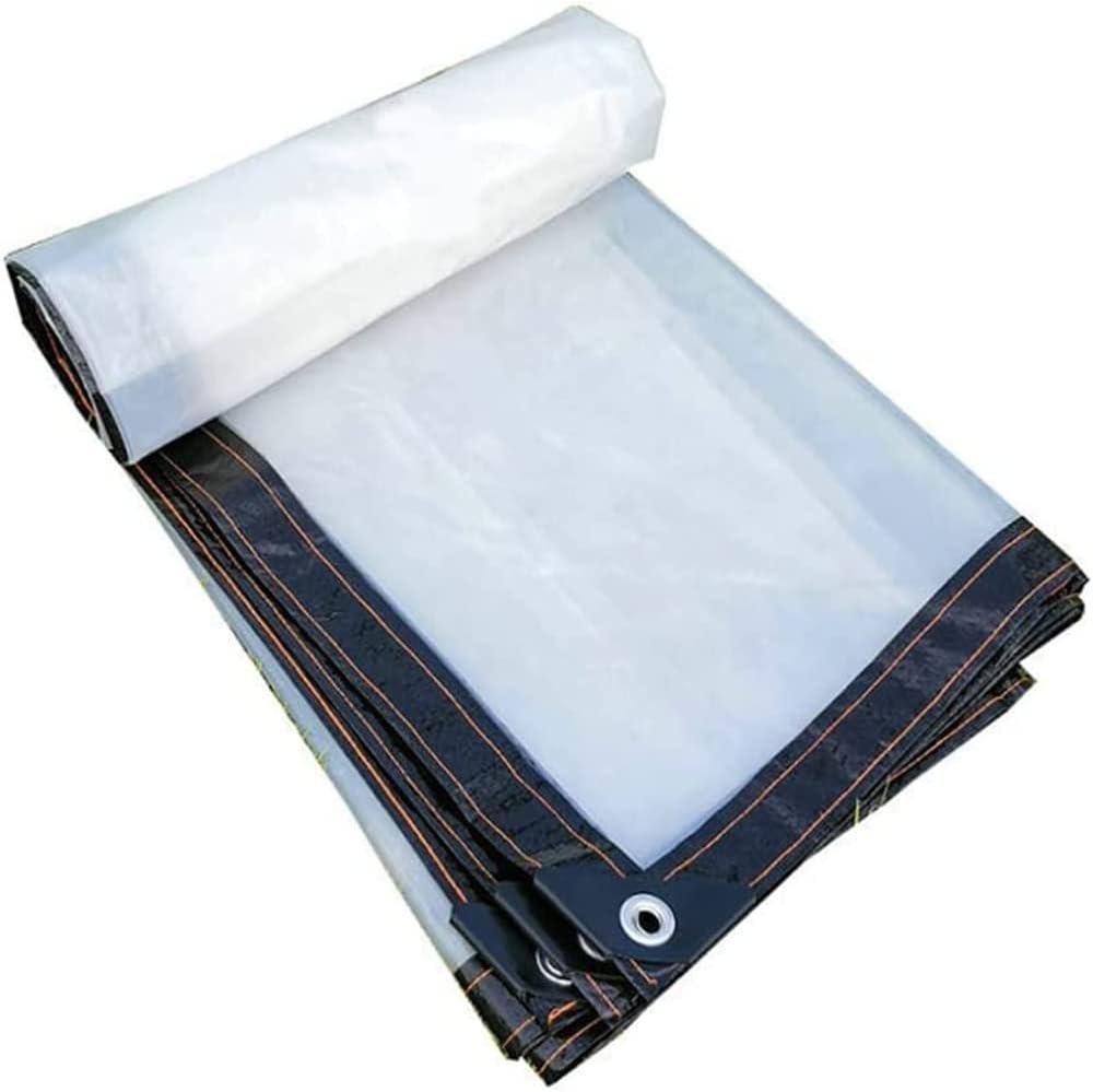 Multipurpose Clear Waterproof Tarps Cover, Outdoor Poly