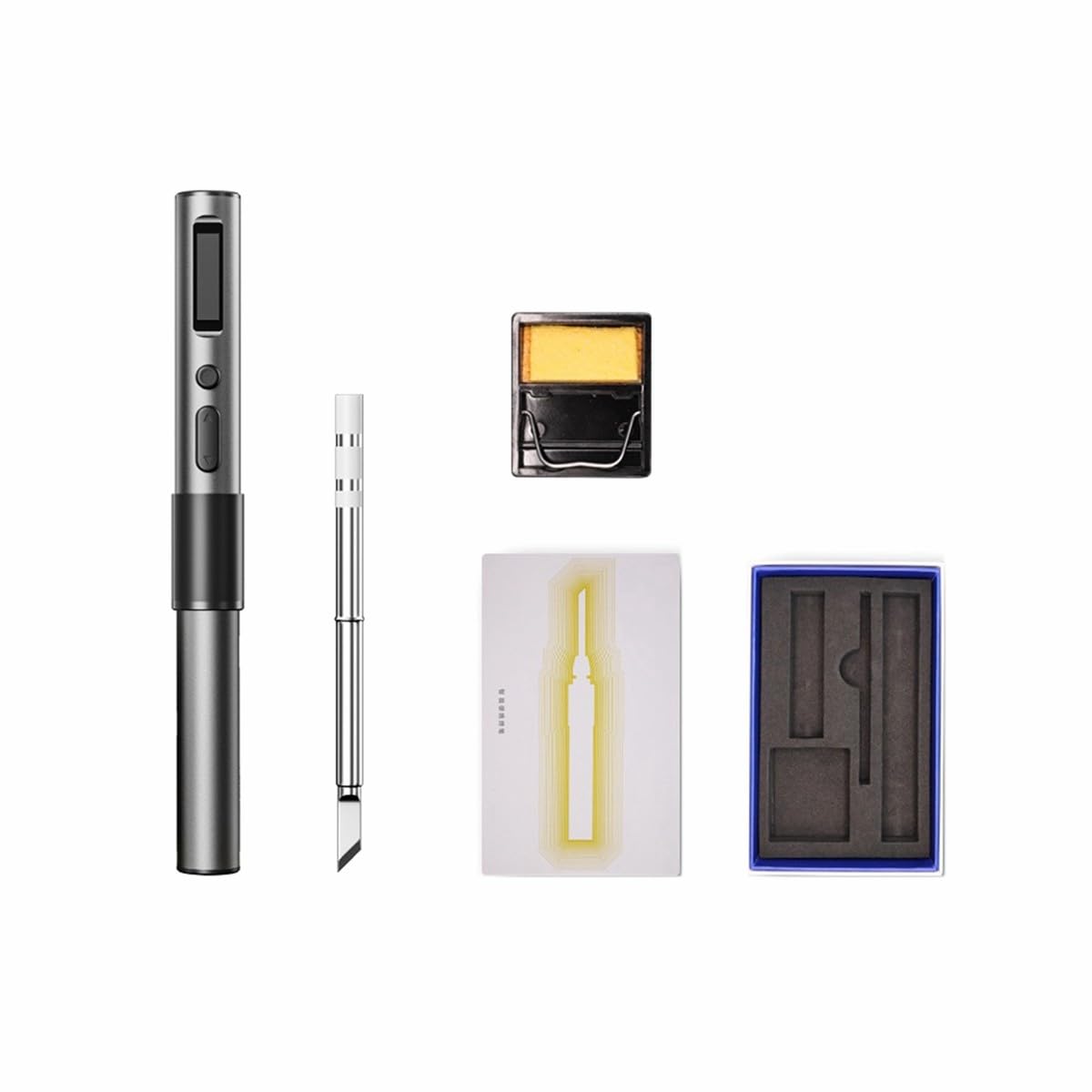 Protium Adjustable Tip Temperature intelligent soldering iron with OLED display Supports upto 65W USB C PD input (With T12 Type K Tip) (B0CS6Y1MH3) Amazon Price History, Amazon Price Tracker