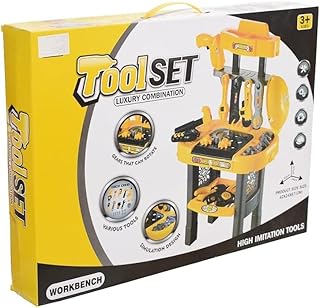Next Store Workshop Tool Kit for Kids, Educational Interactive Toy with Assorted Tools and Realistic Design, Ages 3 and Up, Enhance Skills and Imagination