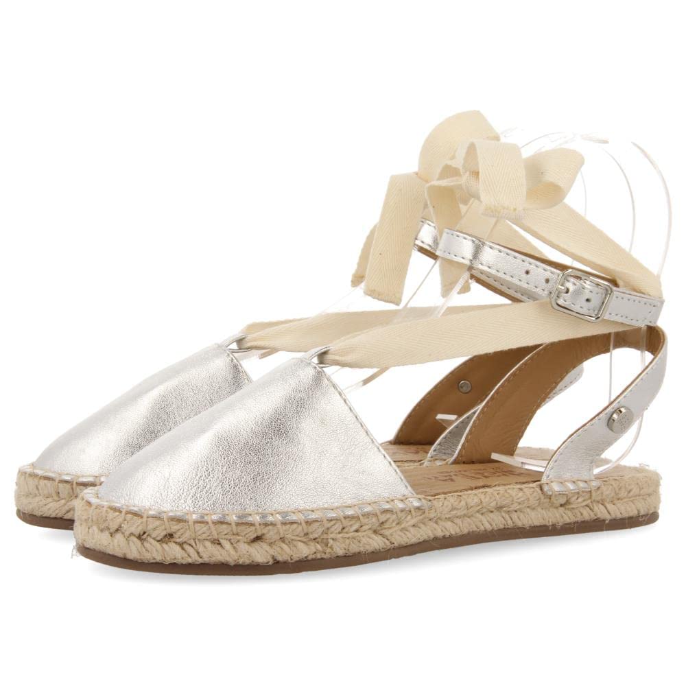 GIOSEPPO STRAVAJ, Sandalen, Silber, Größe 39, silber, 39 EU