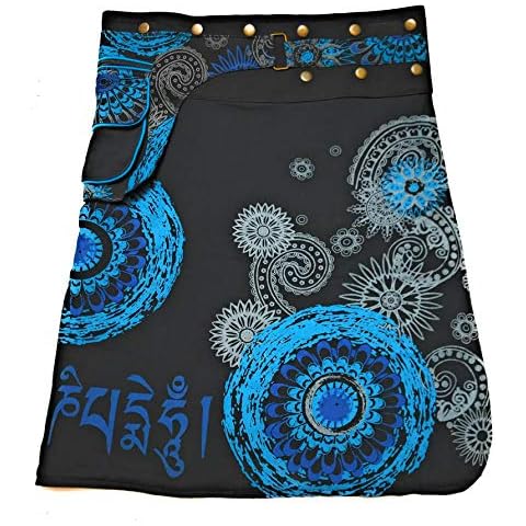 Falda estampada étnica ajustable Cover