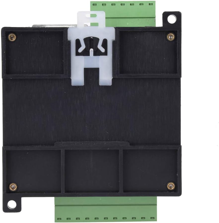 FX1N 14MR Programmable Logic Controller Board Compatible with FX1N, DC 24V PLC Relay Module with 8 Input 6 Output Contacts, Industrial Grade 32 Bit MCU, 38400 Baud Rate