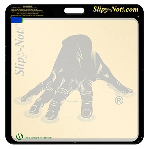 Slipp-Nott Traction Set for Ultimate Grip on The Court (Replacement Mat Included) (Medium Base with 30 Sheets Replacement Mat)