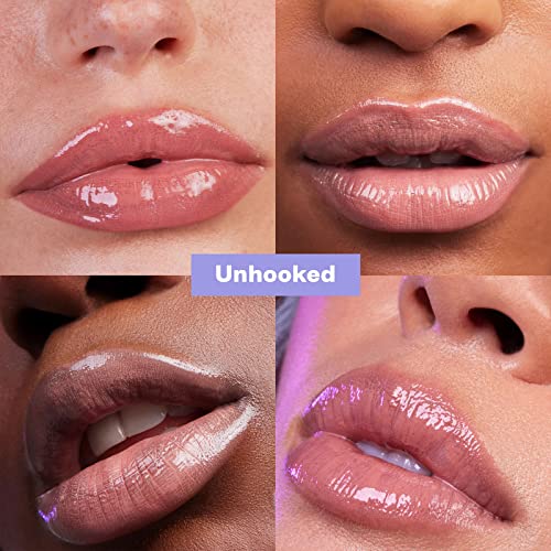 Kosas Wet Lip Oil Gloss - Hydrating Lip Plumping Treatment with Hyaluronic Acid & Peptides, Non-Sticky Finish (Unhooked) - Thumbnail 2