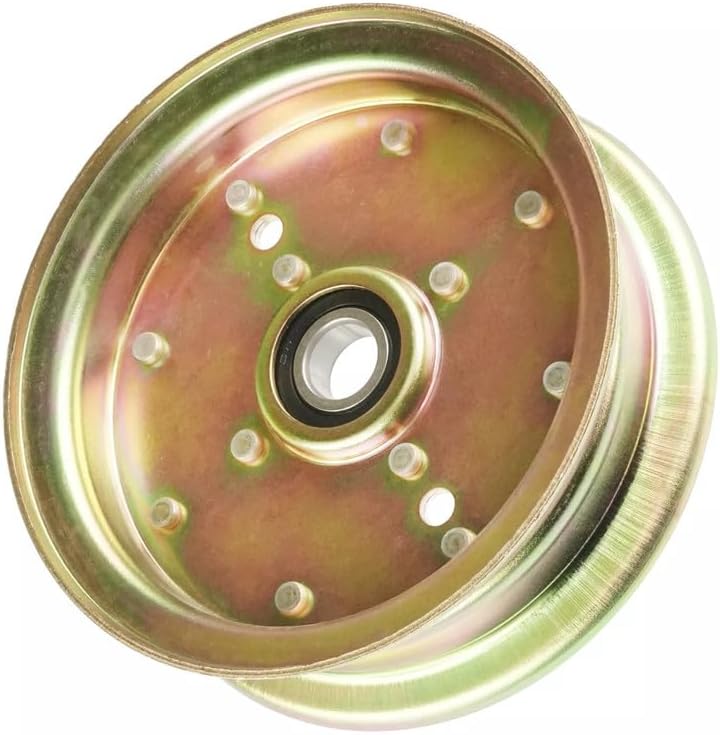 Technology Parts Store Flat Idler Pulley 539132728, 539131148 Compatible with Dixon Lawn Mowers Series Ram, Ram Mag, Ram Ultra 48", 50", 52" and 61" Decks