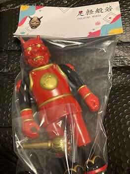 Amazon.co.jp: 足軽般若 seidou art BLACKPEARLS ソフビ sofvi