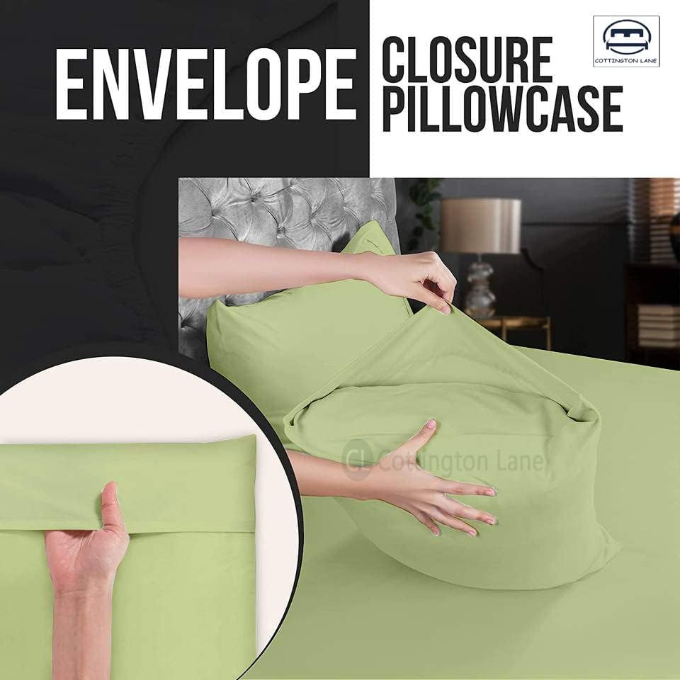 Miniatura 4 de Juego de sábanas divididas de 7 piezas tamaño Queen divididas para sábanas ajustables tamaño Queen dividido - Juego de sábanas divididas tamaño