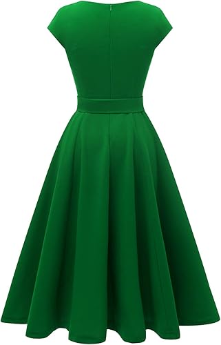 Miniatura 3 de DRESSTELLS - Vestidos de cóctel para mujer, vestido formal para invitadas de boda, vestido de noche discreto para festividades, iglesia y fiestas