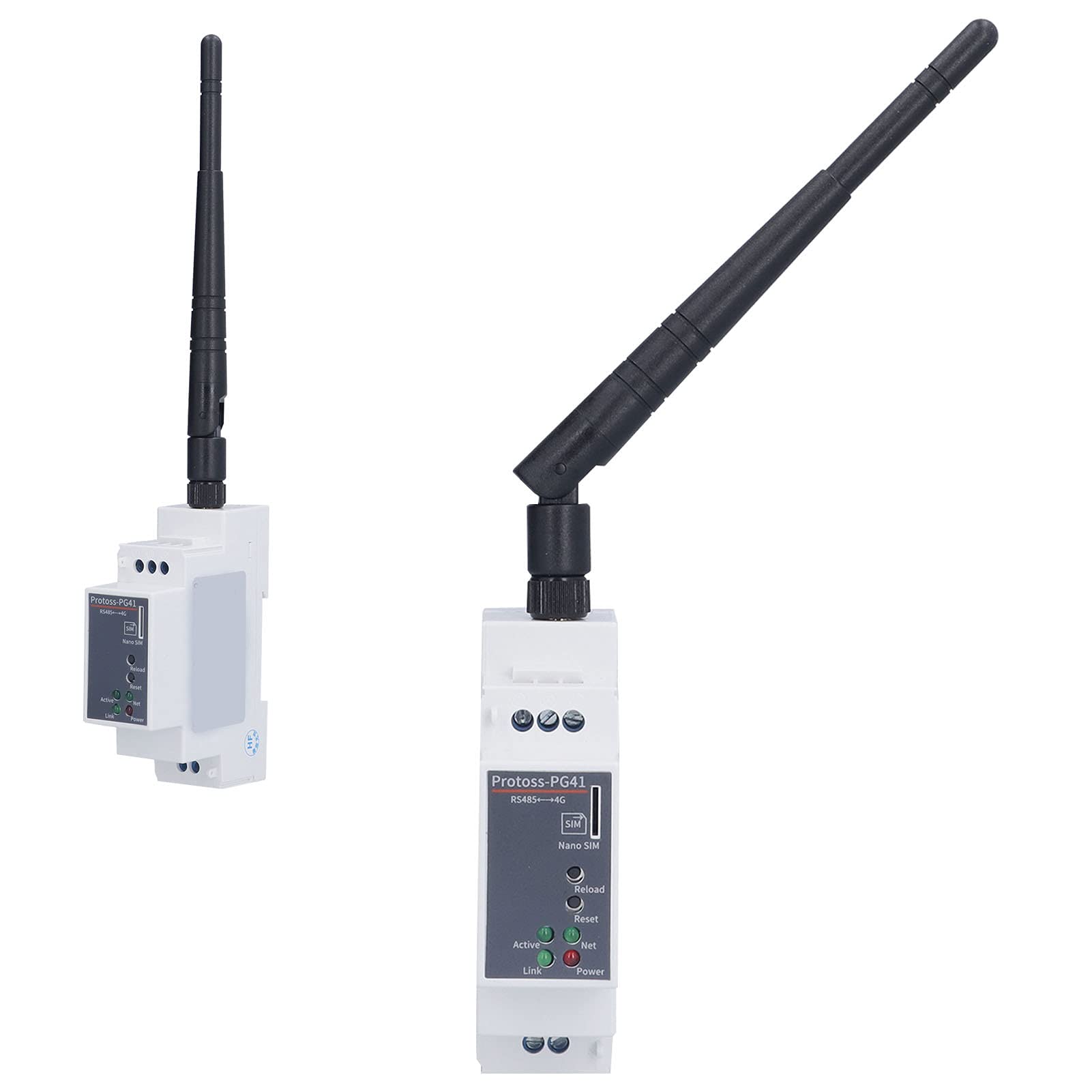 Garosa 4G Cellular Serial Server, Montaggio su Guida CAT1 9-50V DC