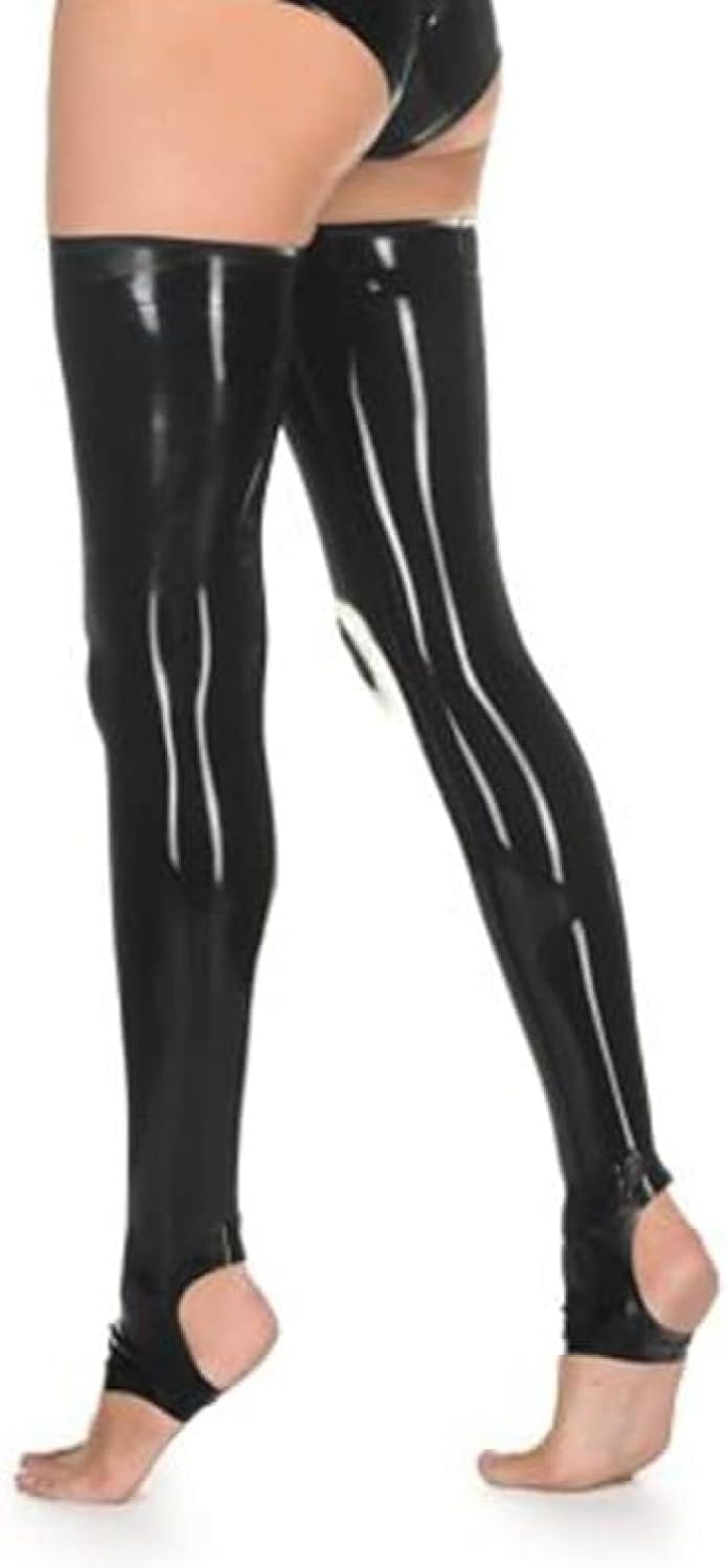 Latex Stockings Women Rubber Stockings Rubber Stockings Customized,Custom Color,Middle
