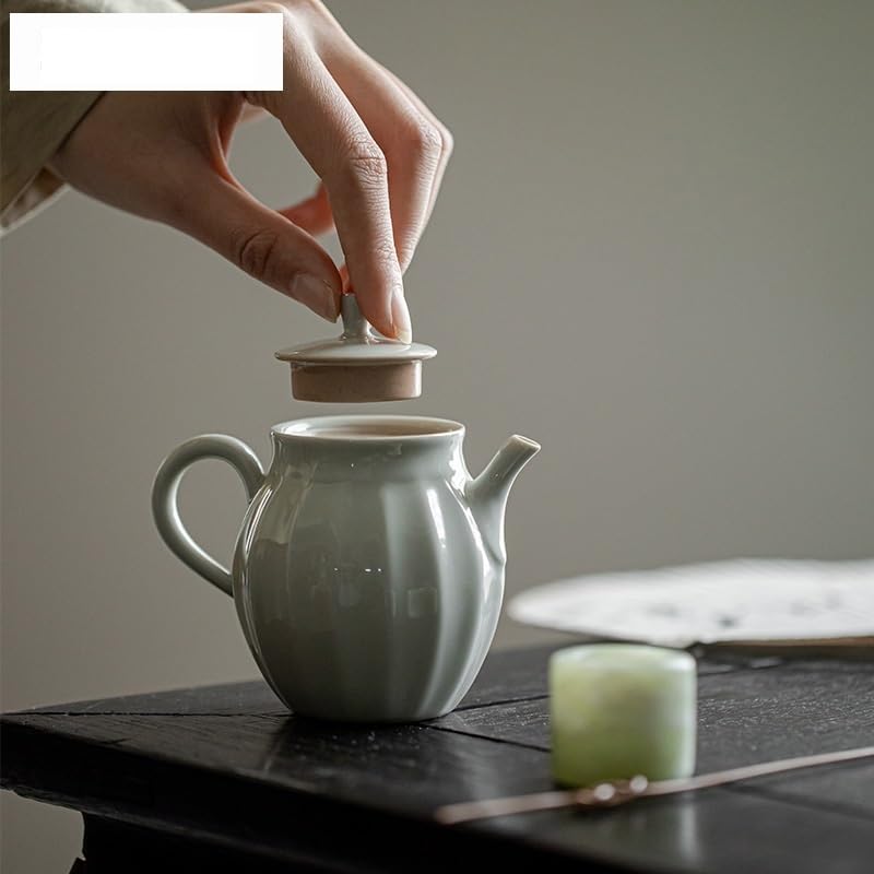 Teiere 150 ml Antica Piattaforma di Ghiaccio Smalto Teiera Bordata Teiera Bollitore for la Preparazione del tè con Foro A Sfera Filtro Set da tè Teiera Cinese Teiera