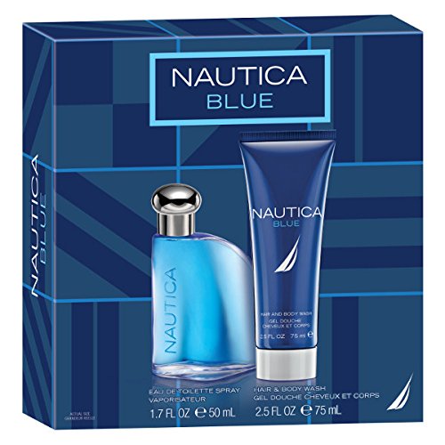 Nautica Blue Body Spray 2 Piece Fragrance Set Beauty