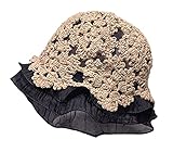 Maxpetus Handmade Crochet Hats ashion Fascinating Beanie hat Cap Cloche (CL-SG002-Caramel Colour)