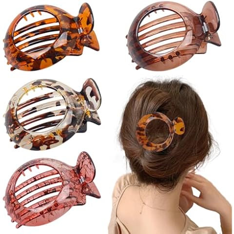 GeoGeoDIY Small Flat Hair Clips Cover