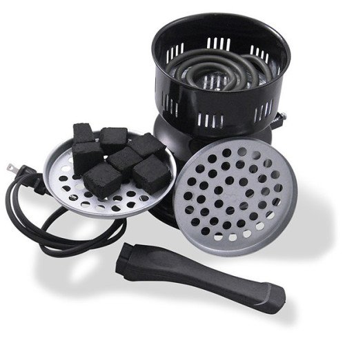 Coco Burner Electric Coal Starter Ready In 3 Minutes Black Pack Of 1