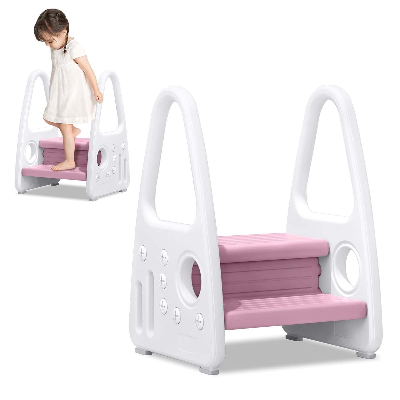 Marchepied pour enfant double marche pour atteindre le lavabo sans aide