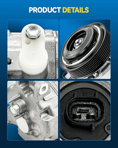 Image of PHILTOP 168348 NEW AC Compressor w /Clutch for IS250 RWD 2014-2015