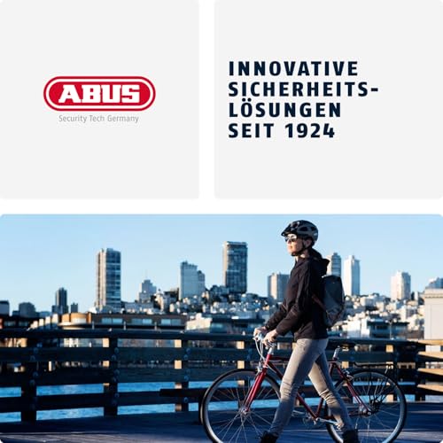 ABUS Memory Cable - Erinnerungskabel zur optischen Erinnerung an das Bremsscheibenschloss - zur Motorradsicherung, Gelb