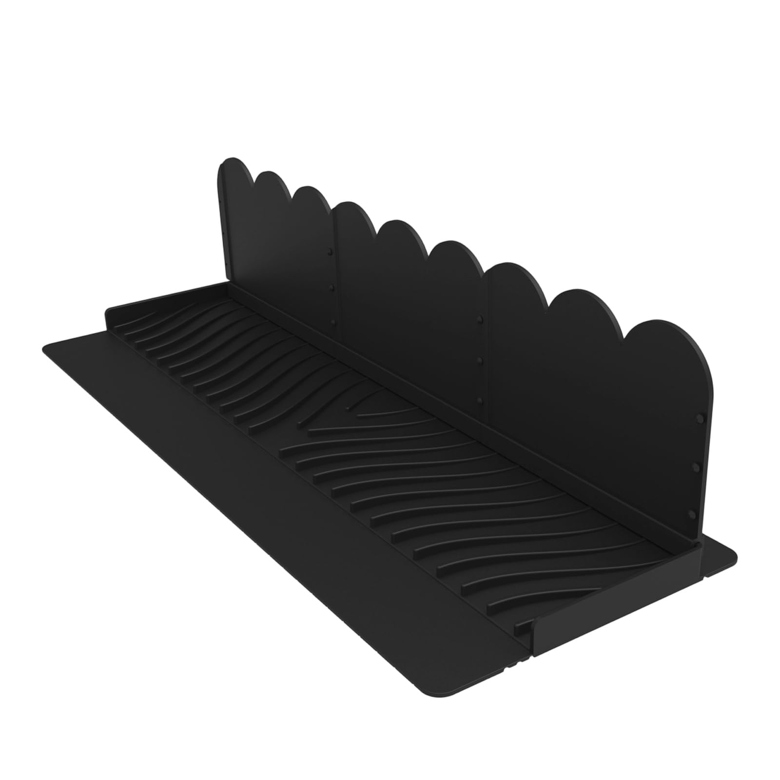 Kalttoy Customizable Sink Edges Splashes Silicone Water Barrier with Suction Base Flexible Drainages Protector for Home Waterproof Sink Edges Protector