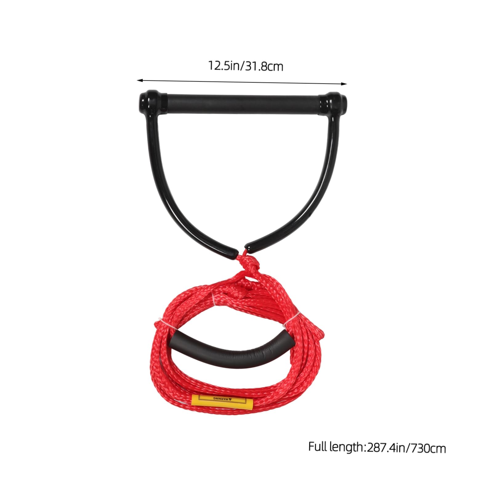 POPETPOP Water Ski Rope Comfortable Handle Tow Rope for Tubing and Skiing Lightweight and Compact for Easy Storage Resistance