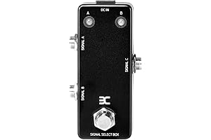 EX Signal Line Select A/B Box Passive Circuit EAB-BOX, A/B switchable signal select pedal