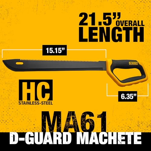 DEWALT 21 Inch MA61 D-Guard Machete
