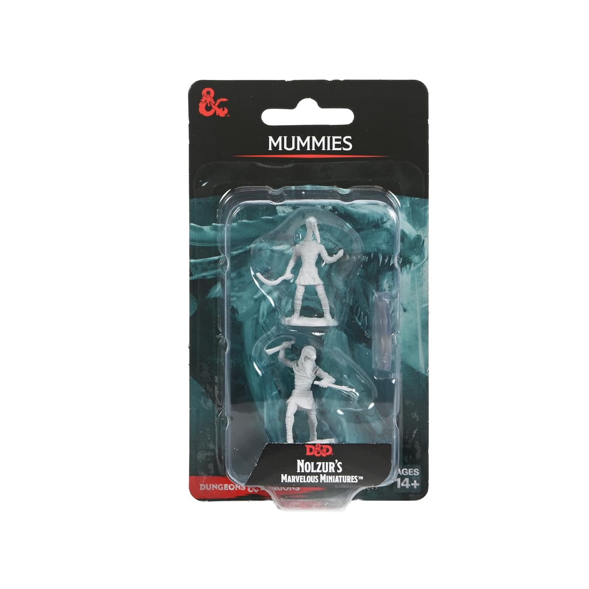 D&D Nolzur's Marvelous Miniatures: Mummies | WizKids Unpainted Dungeons and Dragons Miniatures