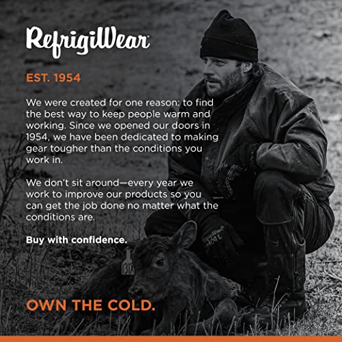 Refrigiwear Heavyweight Pvc Palm Coated Herringbone Grip Knit Work Gloves (Black, Medium) - Pack Of 12 Pairs #TOP4