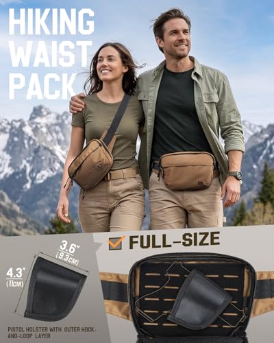 Image of Tactical CCW Fanny Pack for EDC Gear