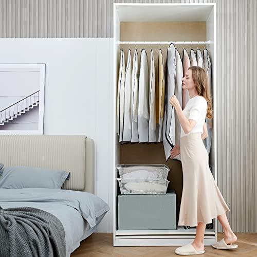 GoMaihe 12 Stück Kleidersack Anzug Lange, 60 x 120/100cm Schwarz Rand Transparent Anzugtasche Kleidersäcke, Kleiderhülle Anzugsack Abendkleid Brautkleid Mäntel Hemden Mottenschutz Wasserdicht, MEHRWEG