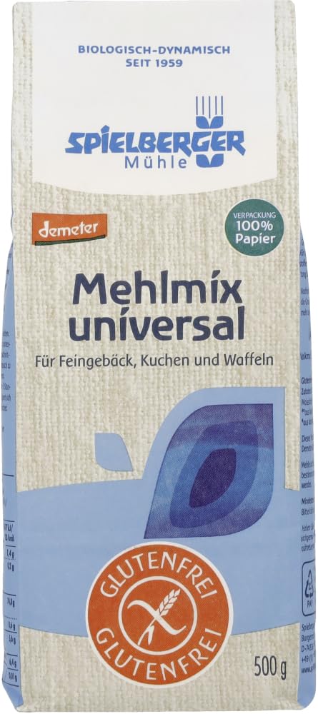 Mehlmix universal, glutenfrei, demeter 18 x 500 g