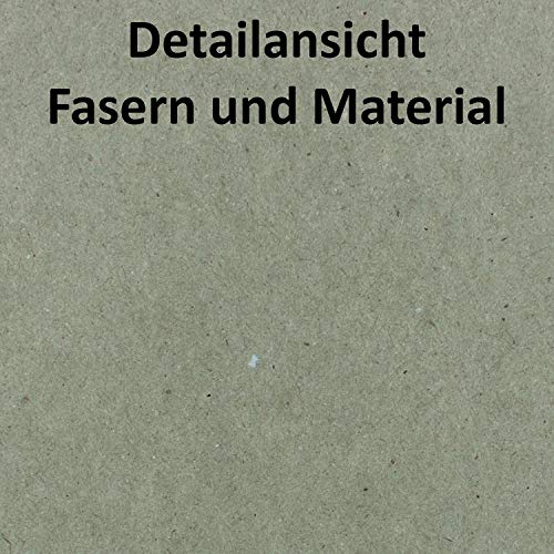Gustav Neuser Vintage Kraft Paper DIN A3 29.7 x 42 cm 240 g/m² Natural Recycled Card 100% Eco Friendly Grey (Pack of 25) - Image 2
