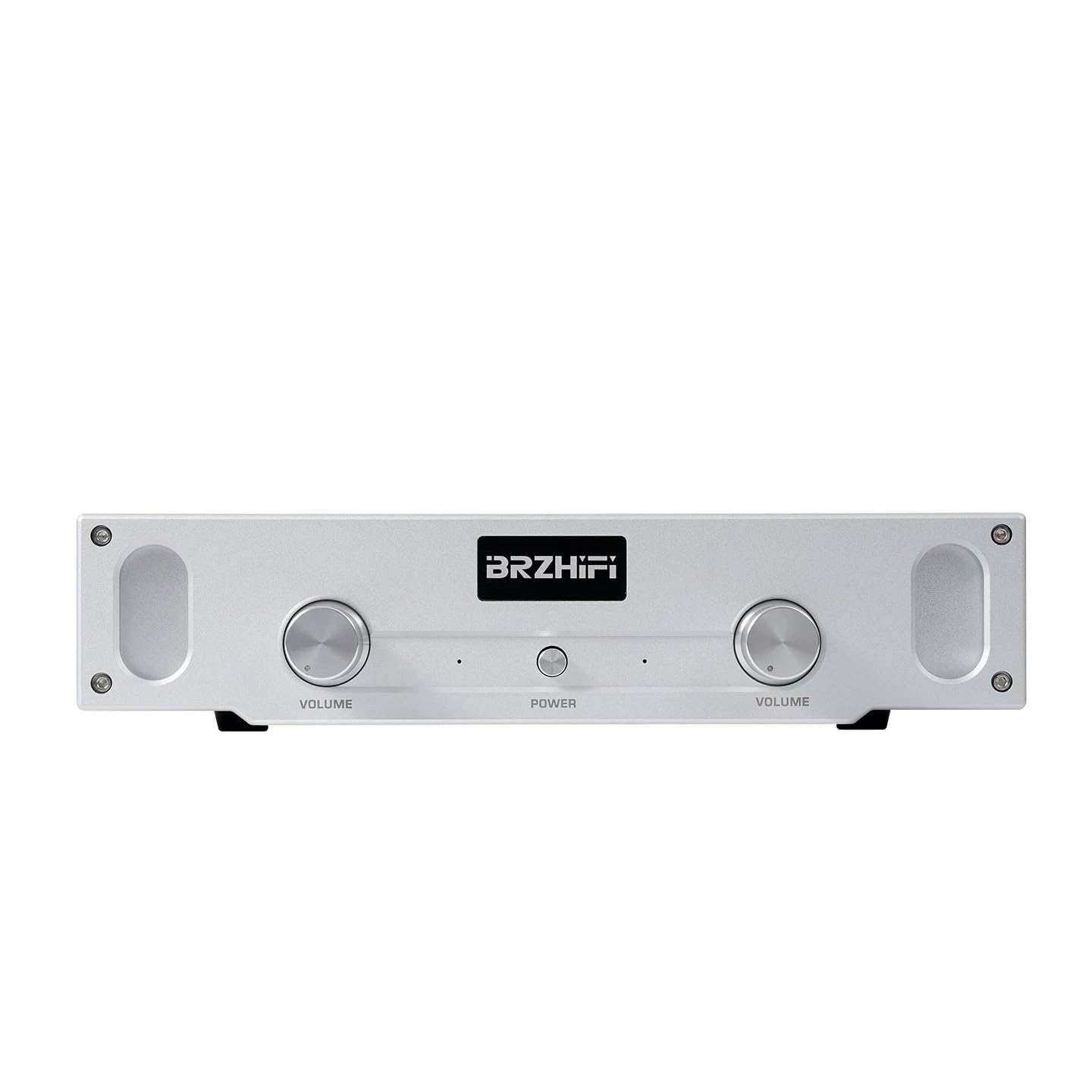 A1S Amplificador Estéreo Clase A Pura 20W x 2, 2 Canales (Plata) | Circuito clásico de referencia | Compatible con altavoces de escritorio y de estantería