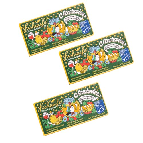 Fishwife Cantabrian Anchovies 3-Pack
