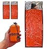 Emergency Sleeping Bags 2 Pack | Portable Emergency Blanket Survival Gear