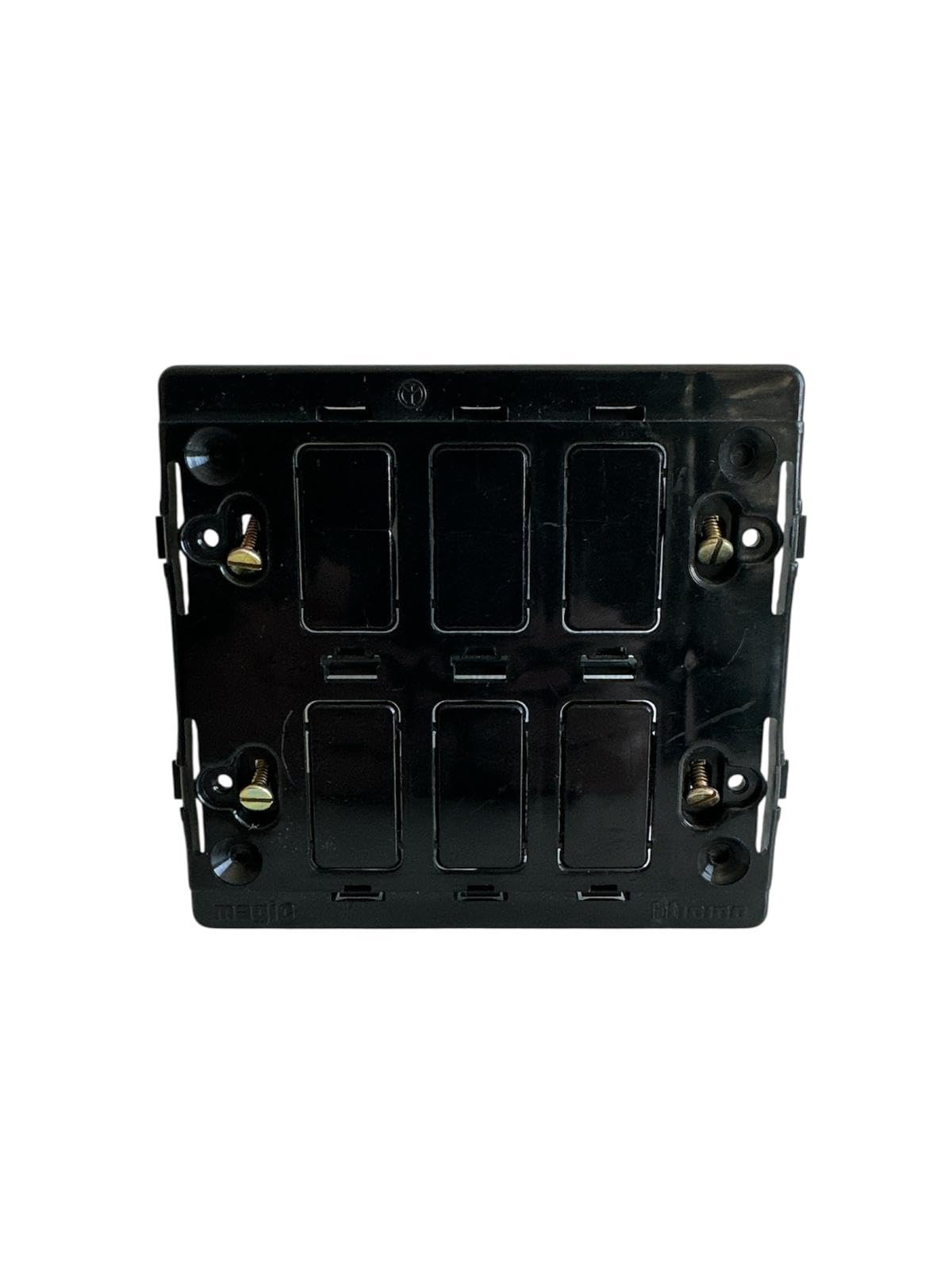 Bticino Magie Plaque Avec Vis A 6 Places Oxidal 506 6 8012199166759 Bticino Magie Plaque Avec Vis A 6 Places Oxidal 506 6 8012199166759